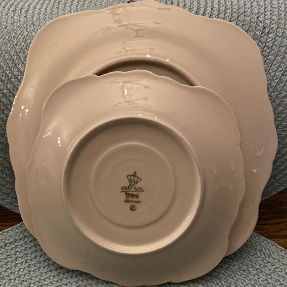 Vintage Alka Bavaria 3 piece set, Teacup, Saucer, and Plate - Picture 8 of 15